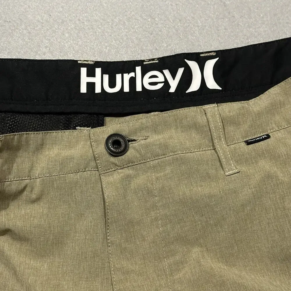 Hurley Phantom Boardshorts Men's 34 Surfing Beige Beachwear Surf